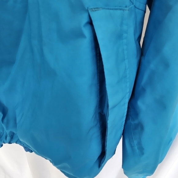 Vintage Eddie Bauer Gore-Tex Bright Blue Windbreaker Pullover Jacket Size Large - Picture 6 of 11